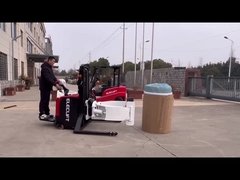 พร้อมคลับม้วน Full Electric Pallet Stacker 210Ah พร้อมความสามารถในการบรรทุกสูง