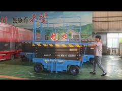 ความจุ 500KG-2000kg โทรศัพท์มือถือ Lift Scissor Lift พลาตฟอร์มไฟฟ้า Lift