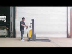 1000KG ความจุภาระ Semi Electric Pallet Stacker ด้วยราคาที่ดีที่สุด